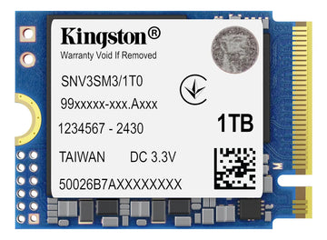 Ssd Kingston Nv3 1tb Nvme Pcie 4.0 2230 Lectura/escritura 6000/4000mb/s