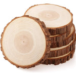 Tronco De Madera Natural 30cm X 10 Unds Lisa