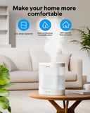 Humidificador Para Bebes Dormitorio Y Hogar De Niebla Fría Blanco