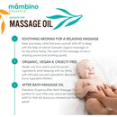 Mambino Organics Aceite De Masaje Para Bebés, Orgánico, N.