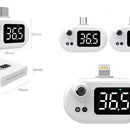 Mini Termómetro Digital Para Teléfono Móvil Con Pantalla Led