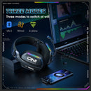 Audífonos Gamer Onikuma Gt808 Tri-mode Compatible Ps5 Color Negro