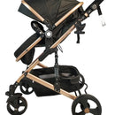 Coche Bebe Moisés Happy Baby Fj Color Negro