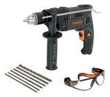 Taladro Percutor Eléctrico 1/2 Industrial Combo Truper Gris 60