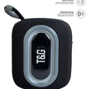 Parlante Altavoz Portátil Bluetooth Tws Envolvente Y Potente Negro