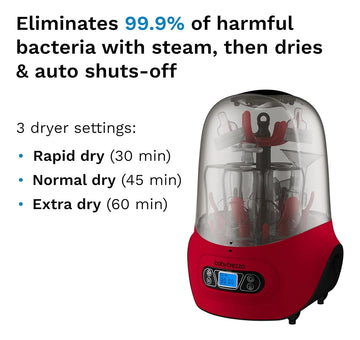 Esterilizador Rápido Baby Brezza Para Biberones Y Accesorios
