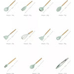 Set Utensilios De Cocina Silicona X12 Pzs Antiadherente Disponible