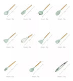 Set Utensilios De Cocina Silicona X12 Pzs Antiadherente Disponible