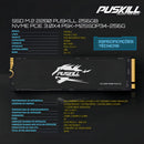 Hd Ssd M.2 2280 PUSKILL 256 GB NVMe PCIe 3.0x4 PSK-M2SSDP34-256g