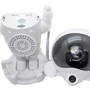 Parlante Bluetooth Proyector de galaxia Astronauta Color Blanco
