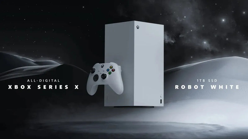 Consola Xbox Series X Edición Digital 1tb Ssd Robot White Blanco