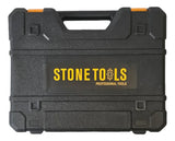 Taladro Percutor Inalámbrico 13mm 48v Brushless + Accesorios Amarillo 50/60