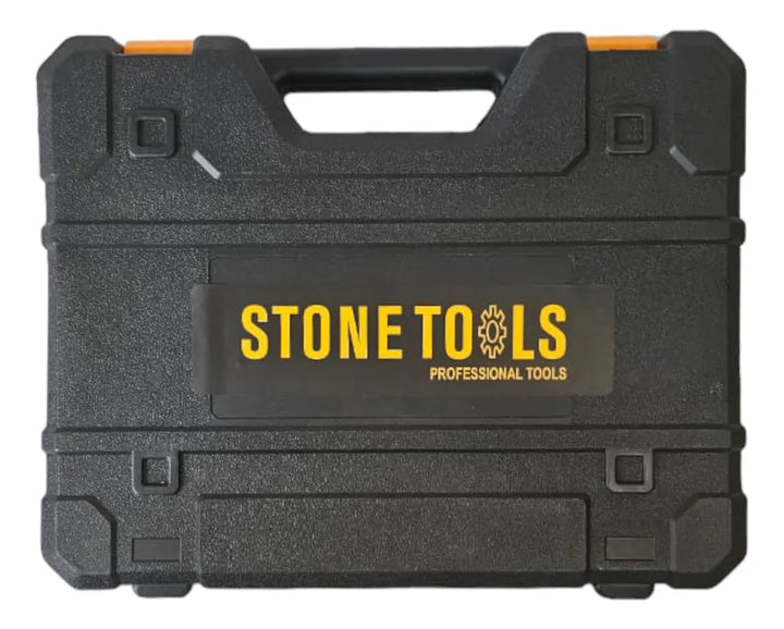 Taladro Percutor Inalámbrico 13mm 48v Brushless + Accesorios Amarillo 50/60