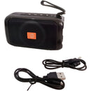 Mini Bocina Led Portátil Bluetooth Parlante Tf Radio Fm Usb Diseño