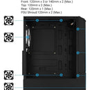 Gabinete Gamer Aerocool Quantum Mesh 3 Ventiladores Argb Rgb