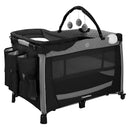 Cuna Corral Carestino Genova Negro Completa + Bolso