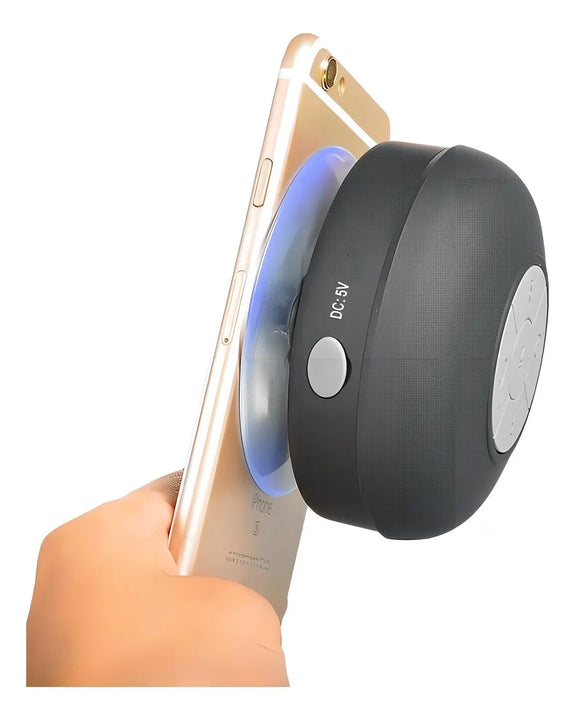 Mini altavoz Bluetooth a prueba de agua y viento, color gris