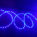 Manguera Led 3 Vias Luces Navideñas 30mt Azul
