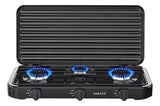 Estufa De Gas Sencilla 3 Boquillas Sk-6003 Sokany 5.5wk Negro