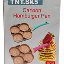 Sarten 4 Puestos Figuras Animales Cocina Panques Hamburguesa Diseño 1