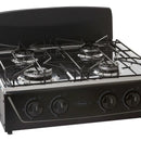 Estufa De Mesa Avellana T Gas Natural Negra Haceb Color Negro