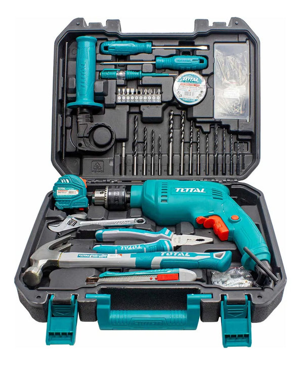 Taladro Percutor Total 1/2 680w 115pzs Select Uthkthp1152