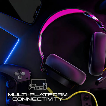 Audífonos Gamer Skullcandy Slyr Usb-c A Usb-a Y 3.5mm Negro