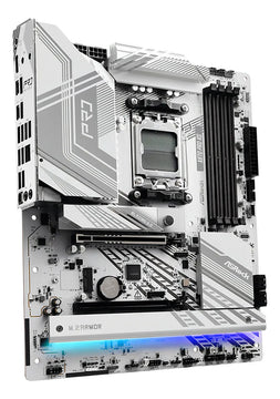 Placa base Asrock Pro Rs X870 Amd Socket Am5 Atx, color blanco