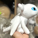 Furia Nocturna Chimuelo + Furia Luminosa Blanco Peluche Pareja Negro Y Blanco