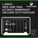 Wd_black 2tb D30 Game Ssd - Unidad Externa Portatil, Compati