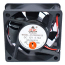 Ventilador De Refrigeración 6x6x2.5cm Brushless 12v/2cables