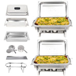 Set 4 Samovares Industrial Acero Inox De 8 Lts 2 Quemadores