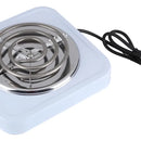 Cocina Electrica Hornilla Estufa Espiral 1 Puesto 1000 W Blanco