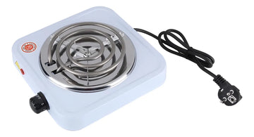 Cocina Electrica Hornilla Estufa Espiral 1 Puesto 1000 W Blanco