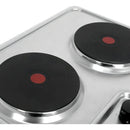 Estufa Sp 5002 Inox Challenger 43.5x35 Cm Electrica Color Plateado