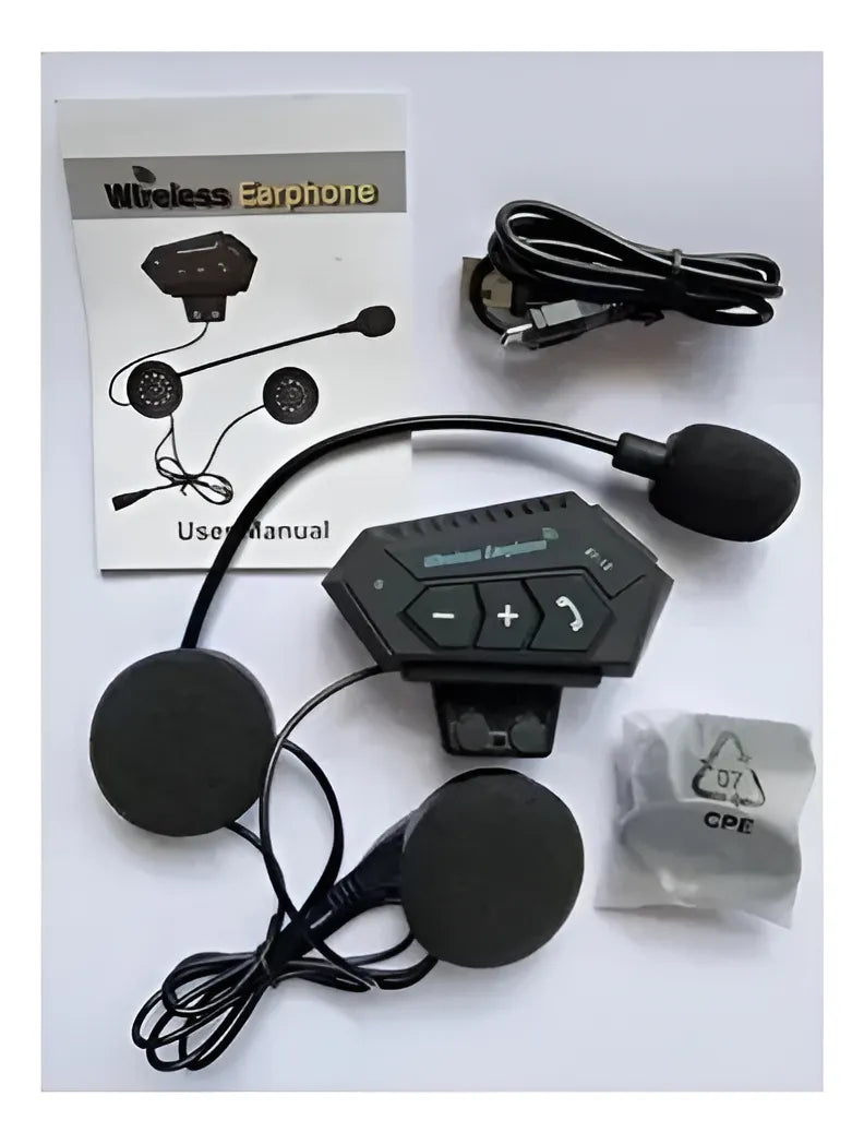 Auriculares Bluetooth 5.0 Cool Helmet Con Micrófono