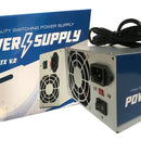 Fuente De Poder Atx 680w V.2 Pc 20-24 Pin Sata Ide Color Plateado 110V