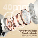 Haylou S30 Pro Anc Audífonos Diadema Gamer Inalámbricos/con Micrófono, Bluetooth 5.4, Llamadas Manos Libres, Cancelación De Ruido Adaptativa De - 43db, Controlador 40mm, 80h Reproducción, Blanco