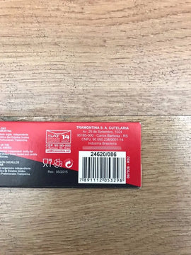 Kit 3 Cuchillos Tramontina Chef Master Profesional 6-10-3 Blanco
