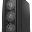 Gabinete Gamer Iceberg Flow C Dark Edition 6 Fans No Led Color Negro