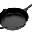 Sartén De Hierro Fundido Esmaltado Victoria® 25 Cm / 10 In Color Negro