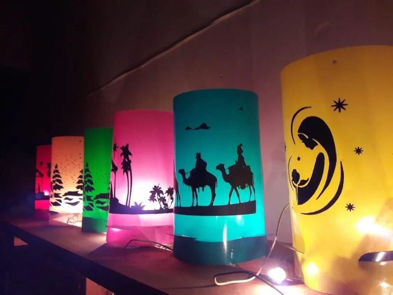 Luz Led Navidad + Faroles Navideños