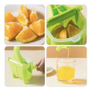 Exprimidor Manual De Naranjas Jugo Extractor Frutas Cocina