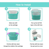 Paquete De 4 Repuestos De Forro Para Eliminacion De Panales