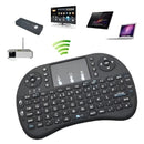 Mini Teclado Inalambrico Noga Con Mouse Para Smart Tv Ps3 Pc Xbox Negro