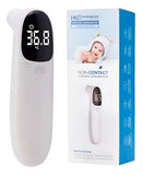 Termómetro Infrarrojo Frente Sin Contacto Digital Con Alarma Blanco