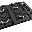 Estufa De Empotrar Abba 4 Pts G/nat Porcelanizada Cg4psnee Negro