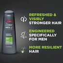 Dove Men+care Abrillanta Y Nutre Shampoo 2en1 355ml.