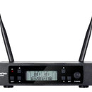 Microfonos Inalambricos Doble Takstar Ts3310 100mt 100ch Uhf Negro