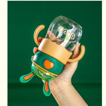 Vaso De Entrenamiento Antiderrame De 350 Ml, Biberón Cl
